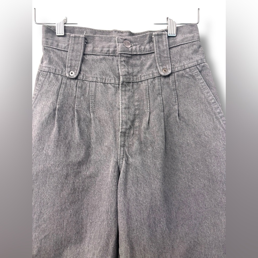 Chic High Rise Gray Women's Jeans